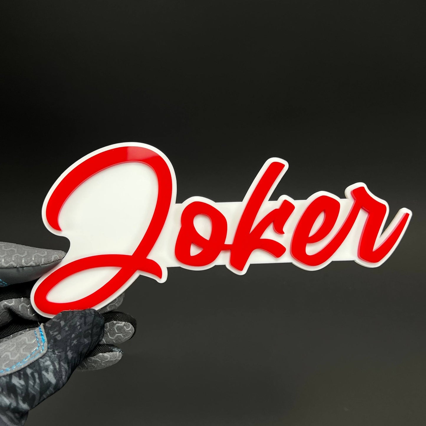 1PC Joker 3D Acrylic Badge - Car Truck Emblem Fender Tailgate Trunk Sticker