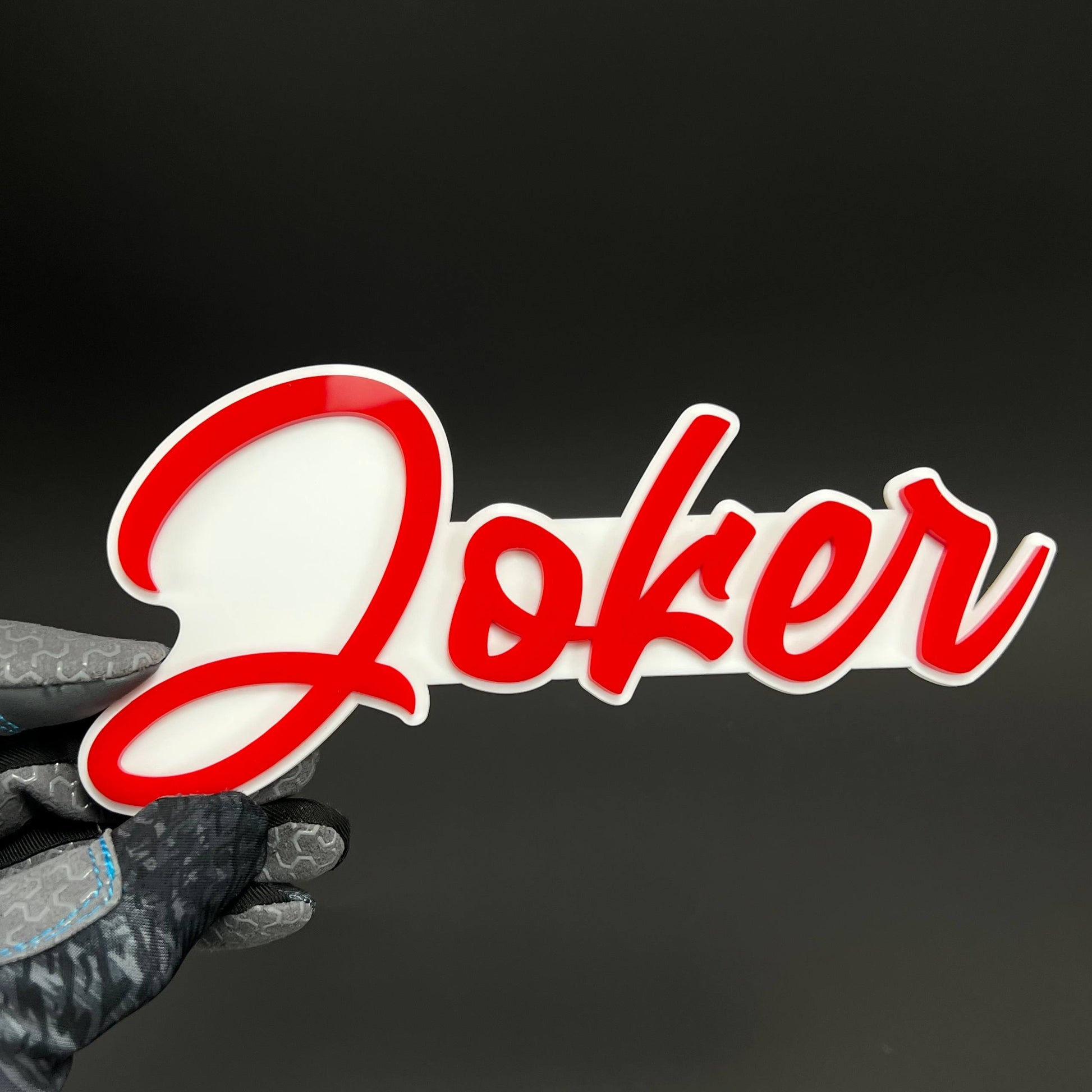 1PC Joker 3D Acrylic Badge - Car Truck Emblem Fender Tailgate Trunk Sticker