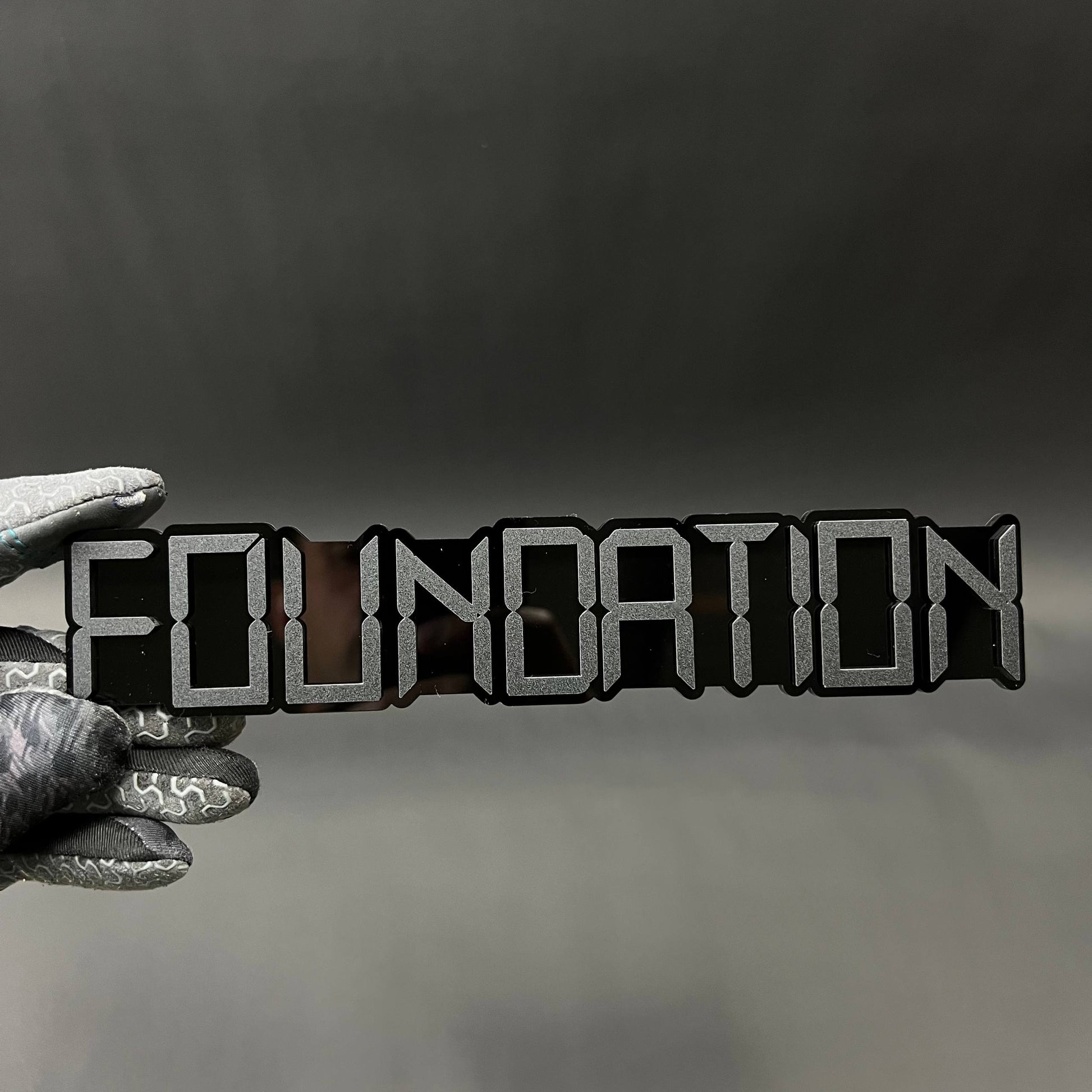 1PC FOUNDATION 3D Acrylic Badge - Car Truck Emblem Fender Tailgate Trunk Sticker