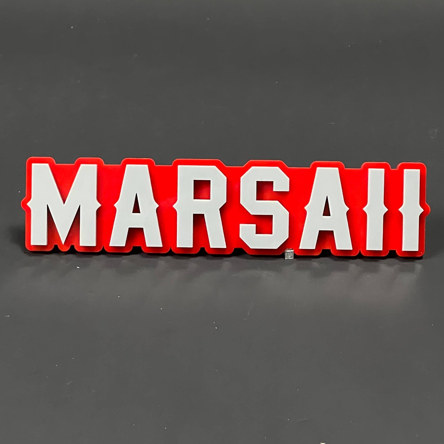 1PC MARSAII 3D Acrylic Badge - Car Truck Emblem Fender Tailgate Trunk Sticker