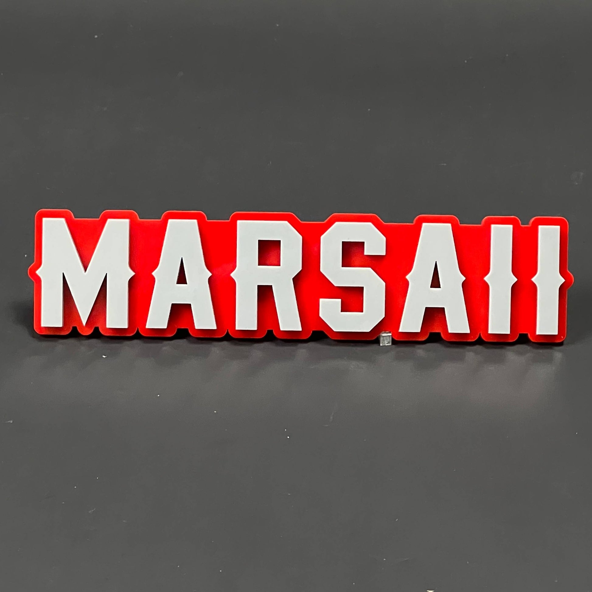 1PC MARSAII 3D Acrylic Badge - Car Truck Emblem Fender Tailgate Trunk Sticker