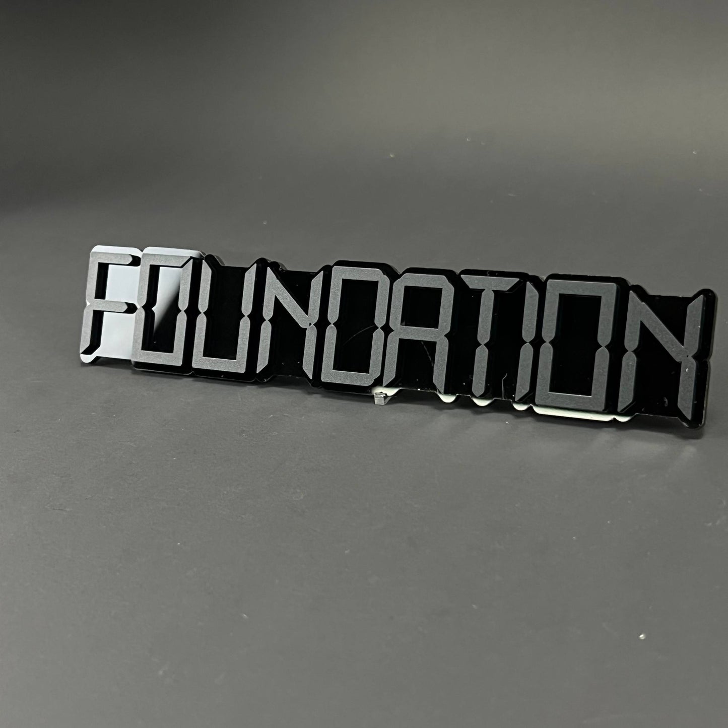 1PC FOUNDATION 3D Acrylic Badge - Car Truck Emblem Fender Tailgate Trunk Sticker
