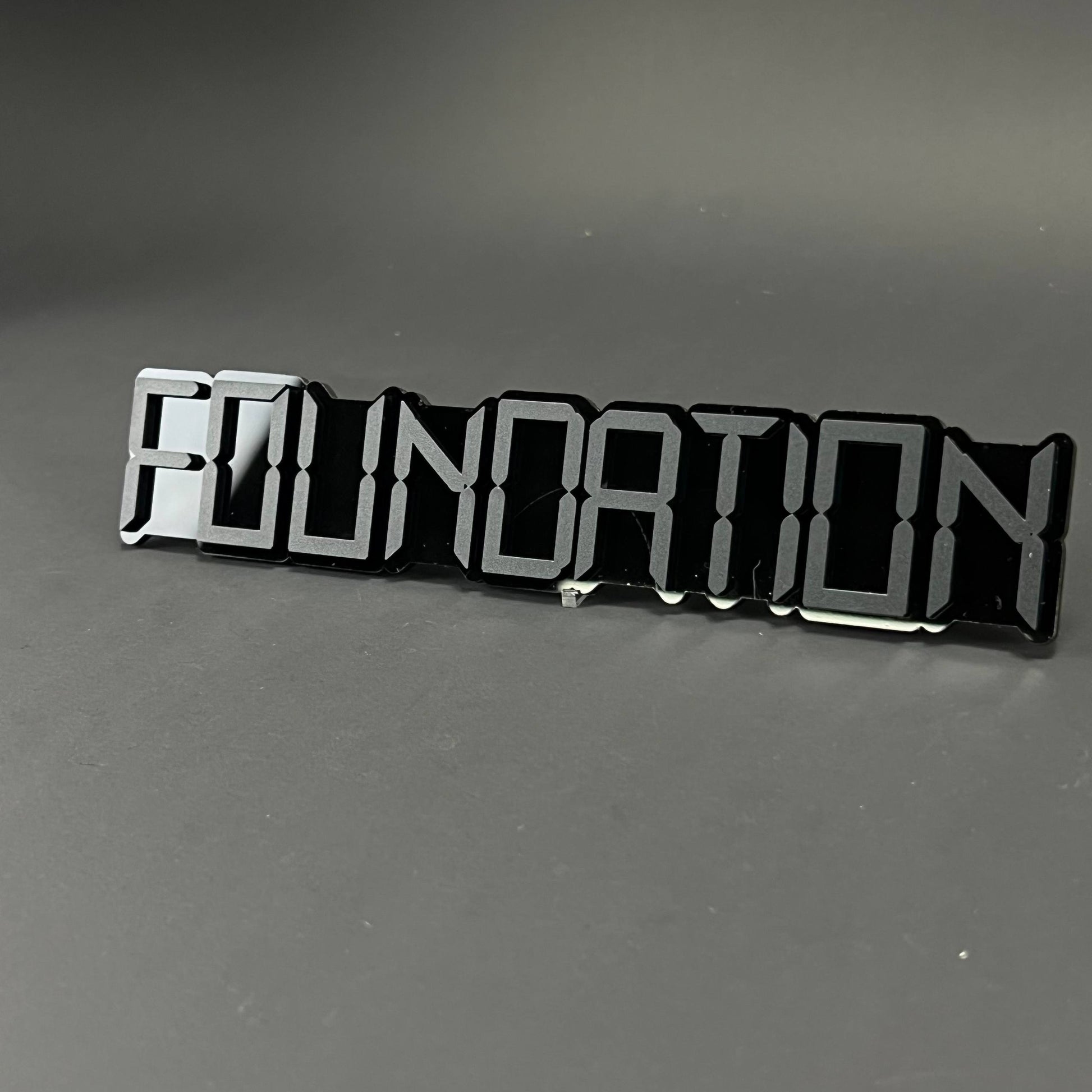 1PC FOUNDATION 3D Acrylic Badge - Car Truck Emblem Fender Tailgate Trunk Sticker