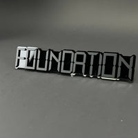 1PC FOUNDATION 3D Acrylic Badge - Car Truck Emblem Fender Tailgate Trunk Sticker