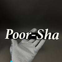 1PC Poor-Sha 3D Acrylic Badge - Car Truck Emblem Fender Tailgate Trunk Sticker