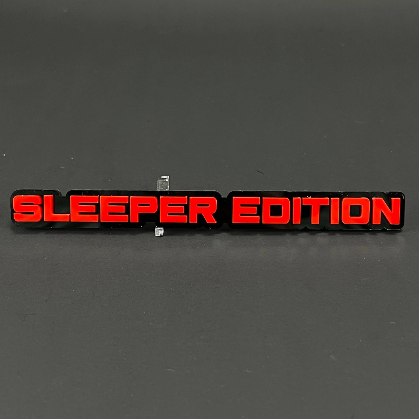 1PC SLEEPER EDITION 3D Acrylic Badge - Car Truck Emblem Fender Sticker