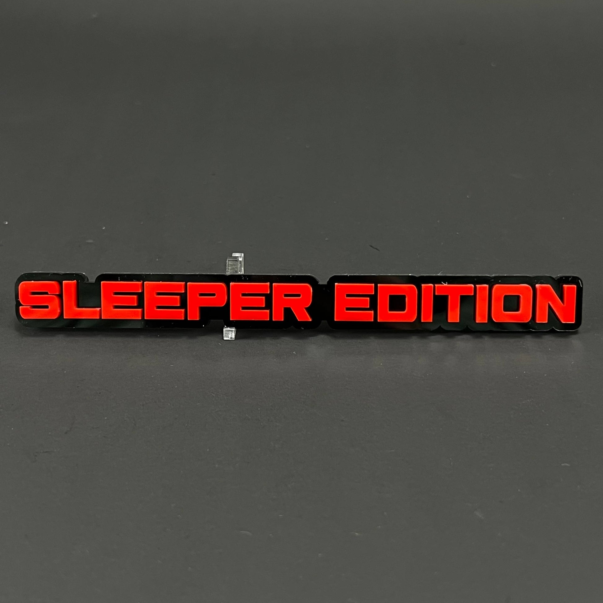 1PC SLEEPER EDITION 3D Acrylic Badge - Car Truck Emblem Fender Sticker