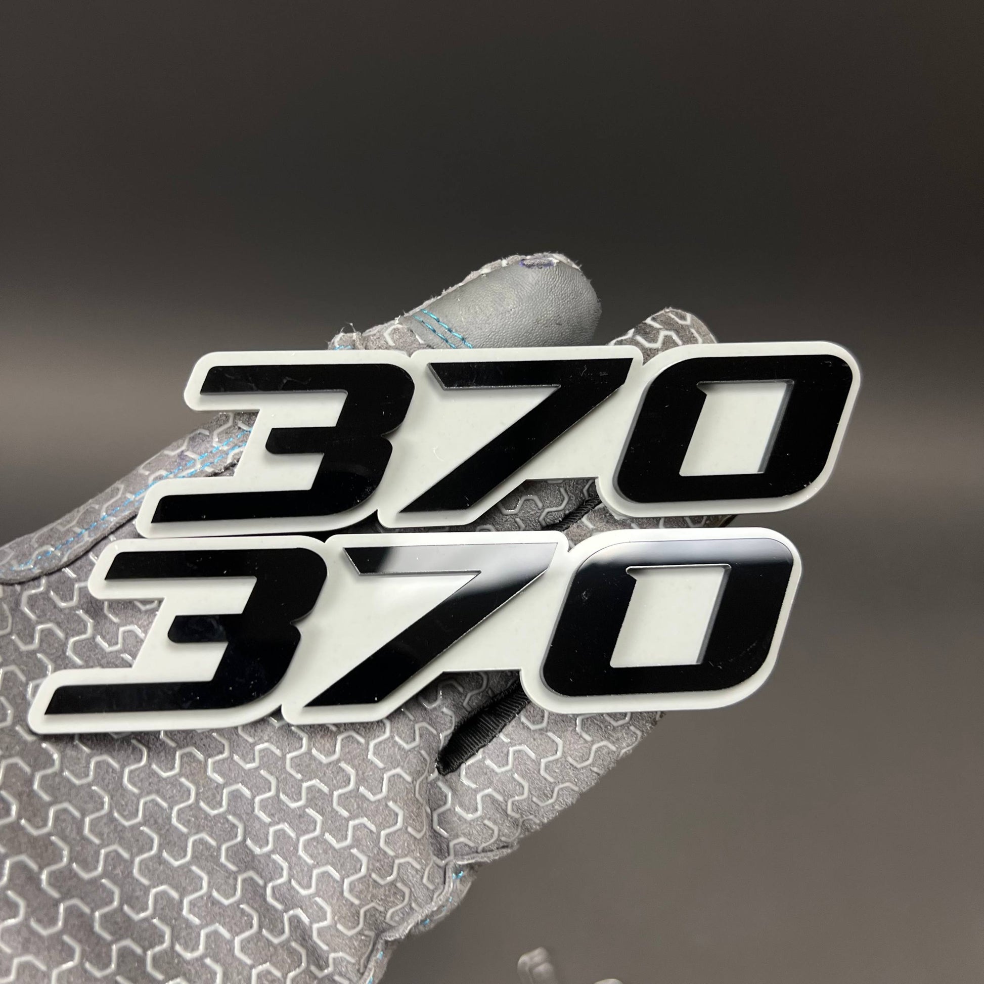 1PC 370 3D Acrylic Badge - Car Truck Emblem Fender Tailgate Trunk Sticker