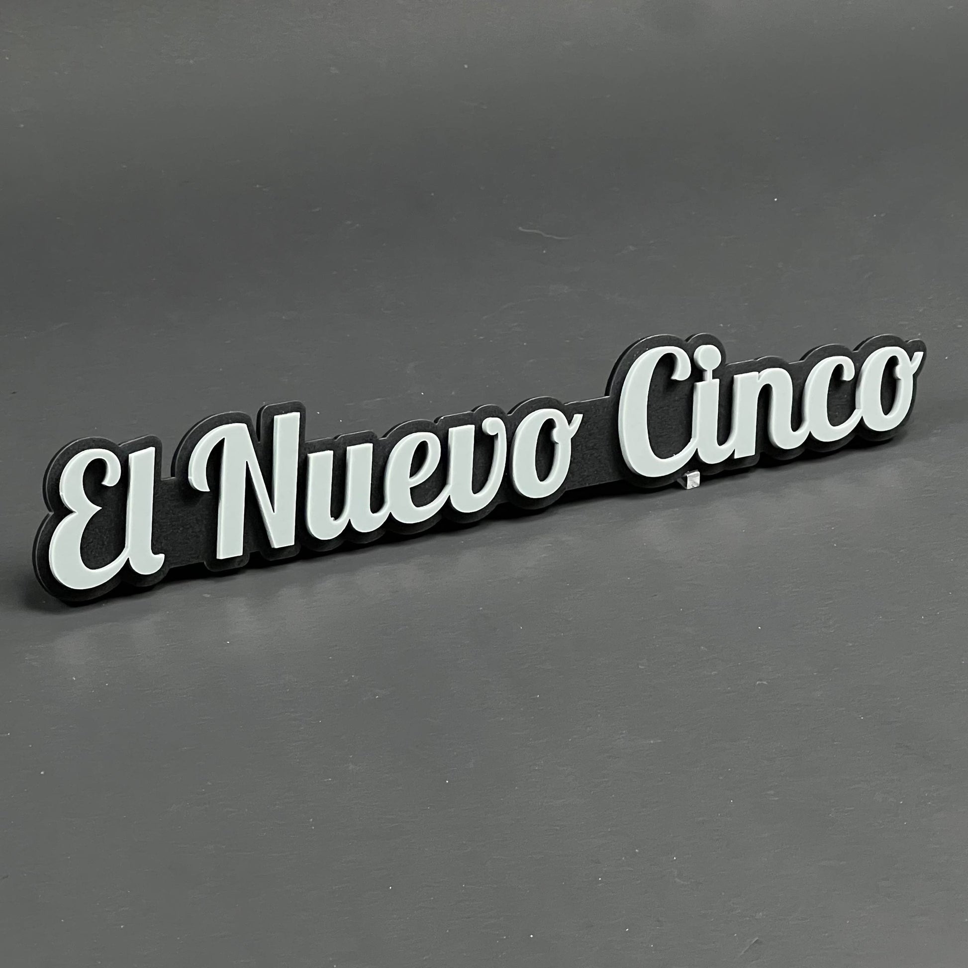1PC El Nuevo Cinco 3D Acrylic Badge - Car Truck Emblem Fender Sticker