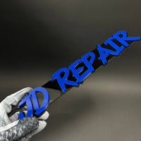 1PC JD REPAIR 3D Acrylic Badge - Car Truck Emblem Fender Tailgate Trunk Sticker