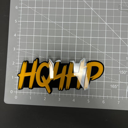 1PC HQ4HP 3D Acrylic Badge - Car Truck Emblem Fender Tailgate Trunk Sticker