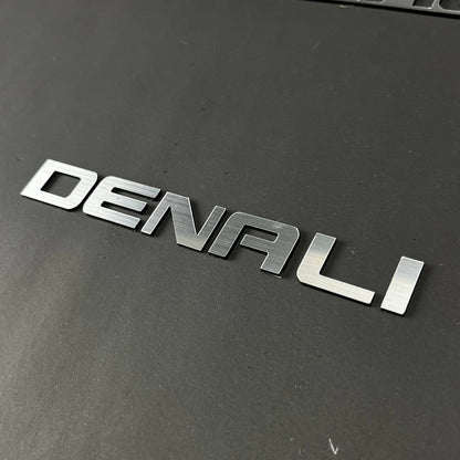 1PC DENALI 3D Acrylic Badge - Car Truck Emblem Fender Tailgate Trunk Sticker