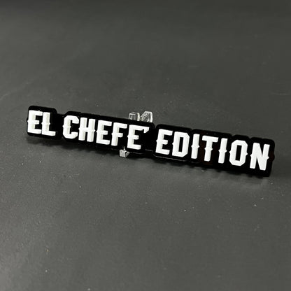 1PC EL CHEFE EDITION 3D Acrylic Badge - Car Truck Emblem Fender Sticker