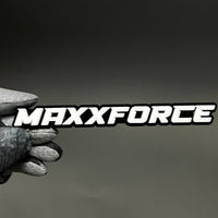 1PC MAXXFORCE 3D Acrylic Badge - Car Truck Emblem Fender Tailgate Trunk Sticker