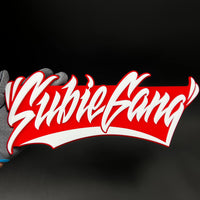 1PC SubieGang 3D Acrylic Badge - Car Truck Emblem Fender Tailgate Trunk Sticker