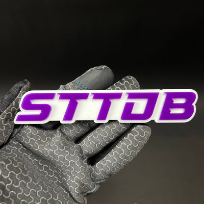 1PC STTDB 3D Acrylic Badge - Car Truck Emblem Fender Tailgate Trunk Sticker