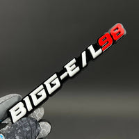 1PC BIGG-E / L98 3D Acrylic Badge - Car Truck Emblem Fender Sticker