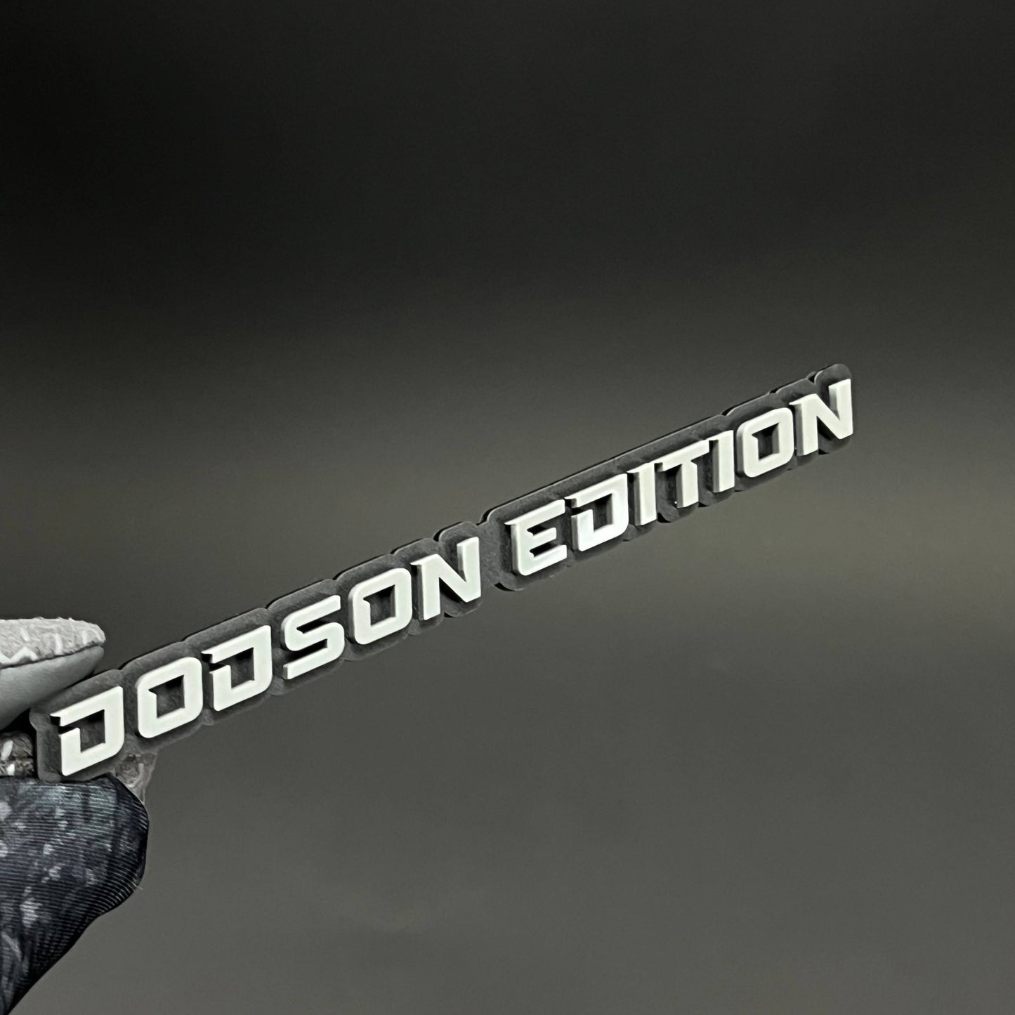 1PC DODSON EDITION 3D Acrylic Badge - Car Truck Emblem Fender Sticker