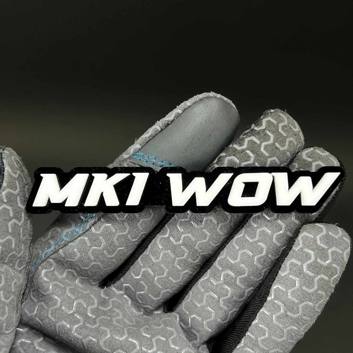 1PC MK1 WOW 3D Acrylic Badge - Car Truck Emblem Fender Tailgate Trunk Sticker