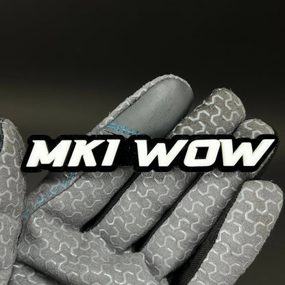 1PC MK1 WOW 3D Acrylic Badge - Car Truck Emblem Fender Tailgate Trunk Sticker