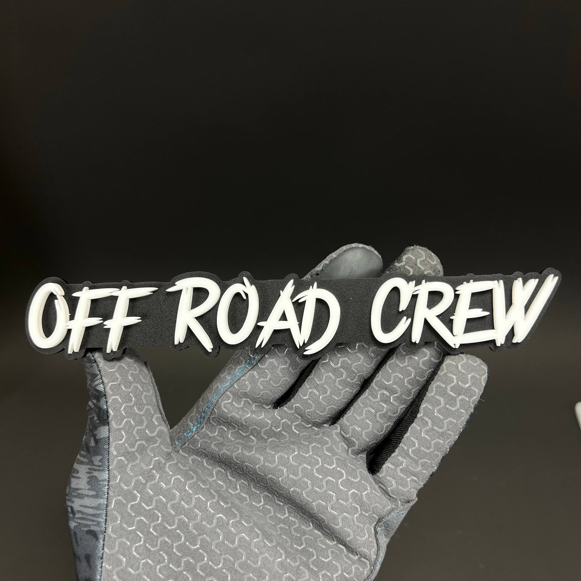 1PC OFF ROAD CREW 3D Acrylic Badge - Car Truck Emblem Fender Sticker