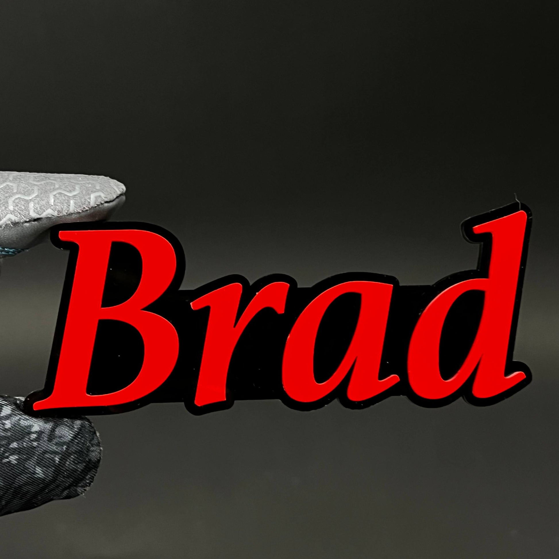 1PC Brad 3D Acrylic Badge - Car Truck Emblem Fender Tailgate Trunk Sticker