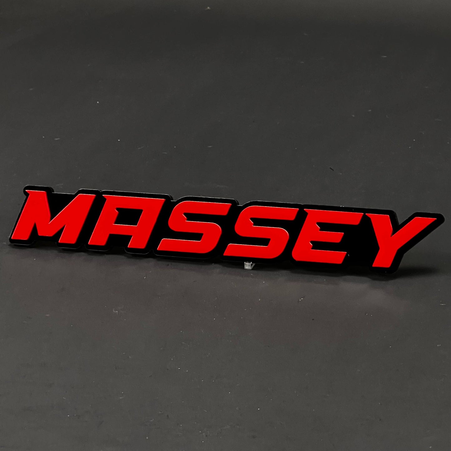 1PC MASSEY 3D Acrylic Badge - Car Truck Emblem Fender Tailgate Trunk Sticker
