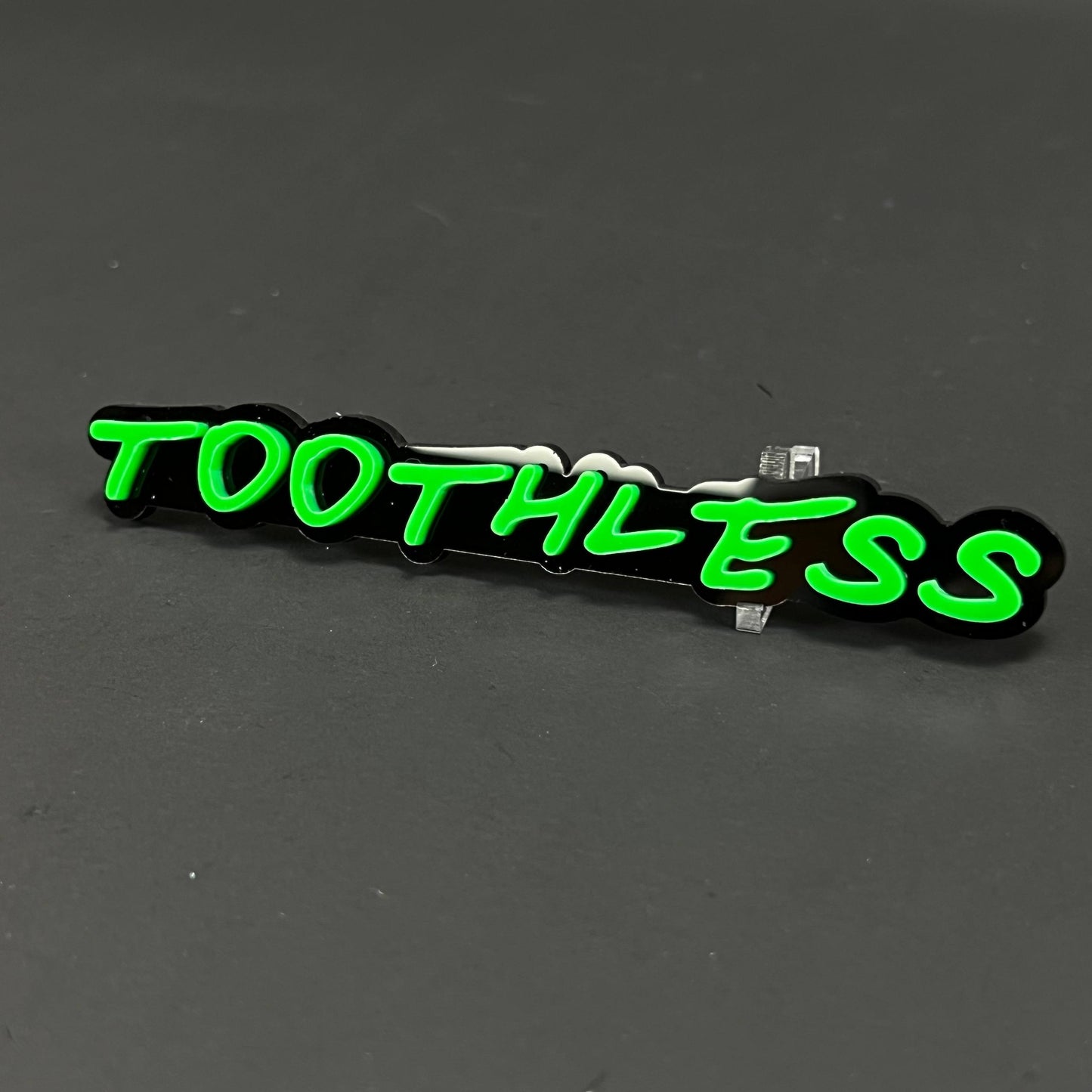 1PC TOOTHLESS 3D Acrylic Badge - Car Truck Emblem Fender Tailgate Trunk Sticker