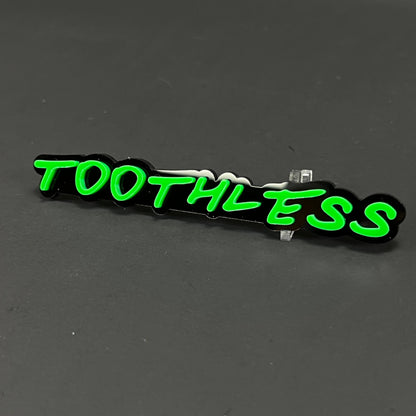 1PC TOOTHLESS 3D Acrylic Badge - Car Truck Emblem Fender Tailgate Trunk Sticker