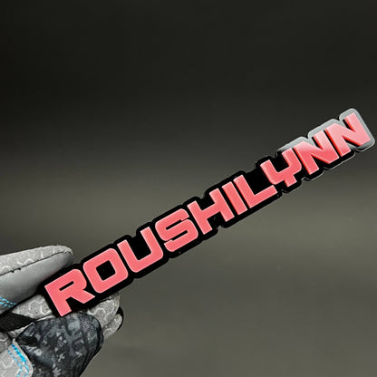 1PC ROUSHILYNN 3D Acrylic Badge - Car Truck Emblem Fender Tailgate Trunk Sticker