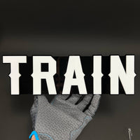 1PC TRAIN 3D Acrylic Badge - Car Truck Emblem Fender Tailgate Trunk Sticker