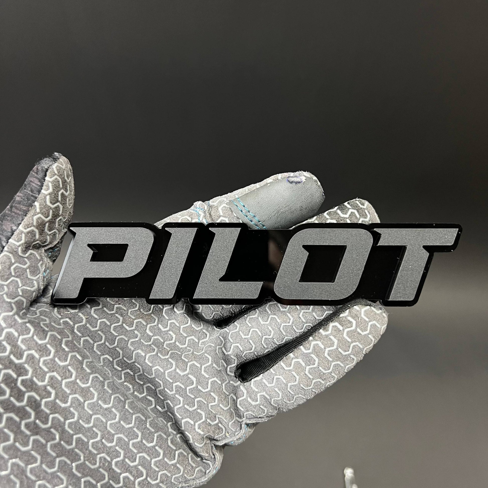 1PC PILOT 3D Acrylic Badge - Car Truck Emblem Fender Tailgate Trunk Sticker