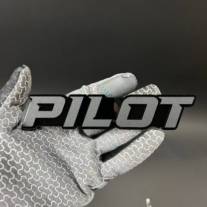 1PC PILOT 3D Acrylic Badge - Car Truck Emblem Fender Tailgate Trunk Sticker