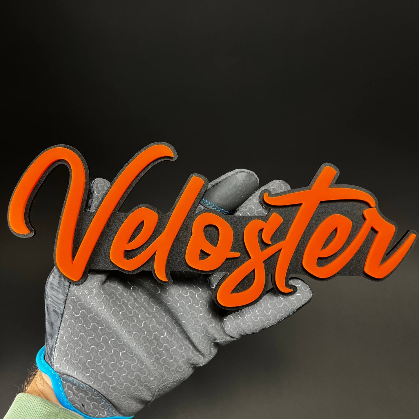 1PC Veloster 3D Acrylic Badge - Car Truck Emblem Fender Tailgate Trunk Sticker