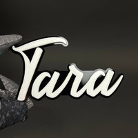 1PC Tara 3D Acrylic Badge - Car Truck Emblem Fender Tailgate Trunk Sticker