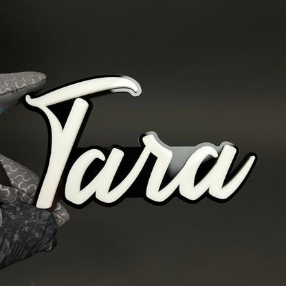 1PC Tara 3D Acrylic Badge - Car Truck Emblem Fender Tailgate Trunk Sticker