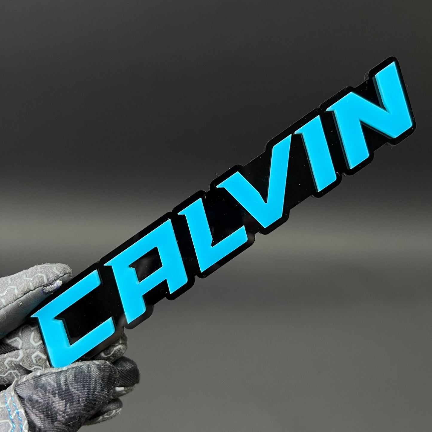 1PC CALVIN 3D Acrylic Badge - Car Truck Emblem Fender Tailgate Trunk Sticker