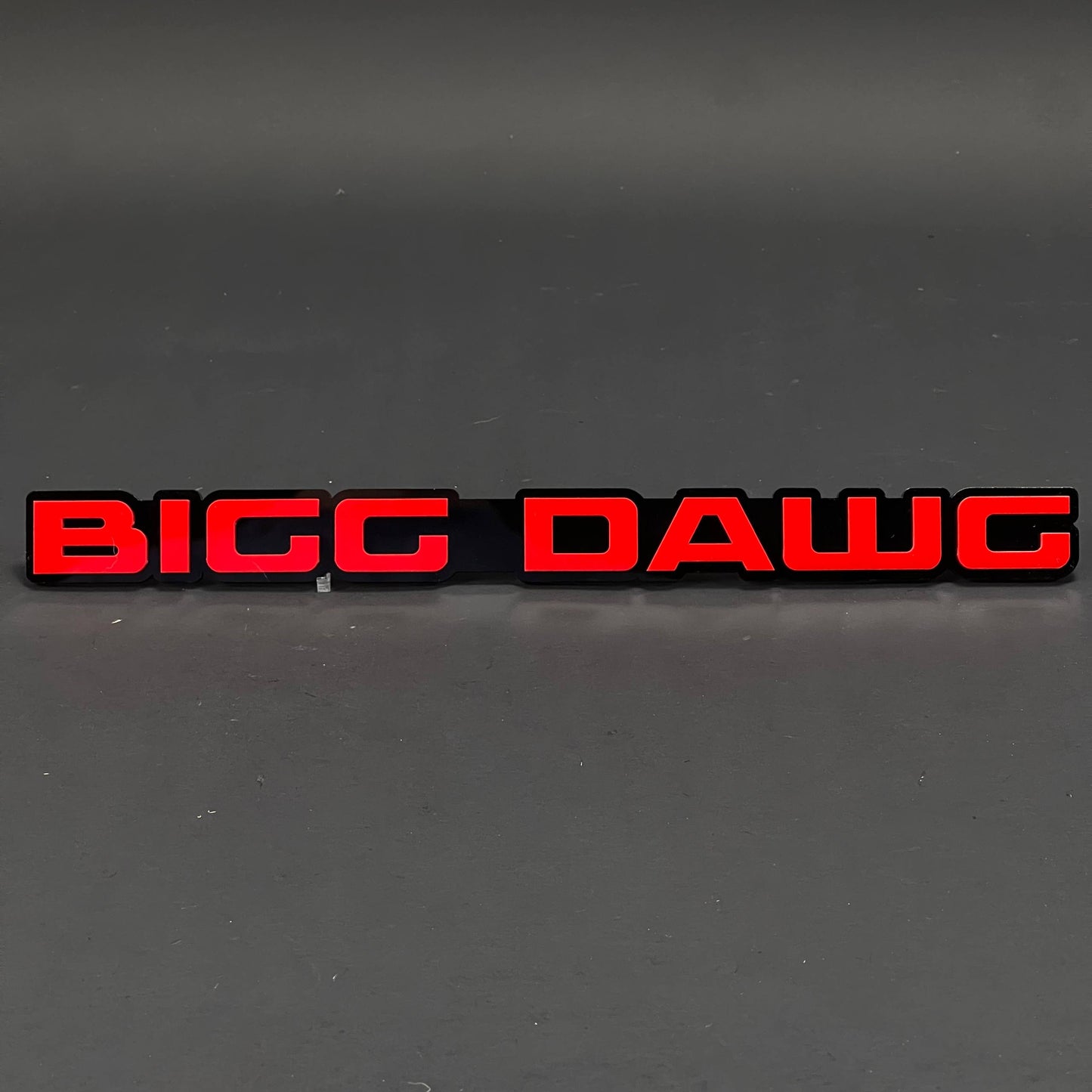 1PC BIGG DAWG 3D Acrylic Badge - Car Truck Emblem Fender Tailgate Trunk Sticker