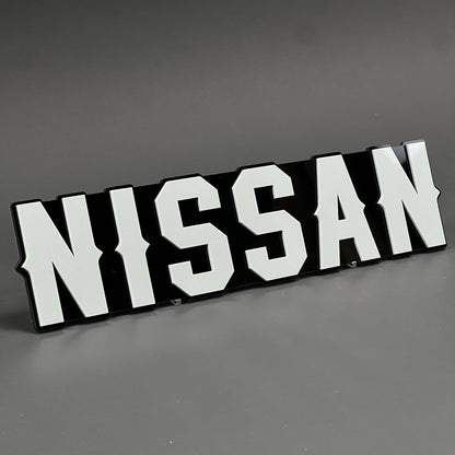 1PC NISSAN 3D Acrylic Badge - Car Truck Emblem Fender Tailgate Trunk Sticker