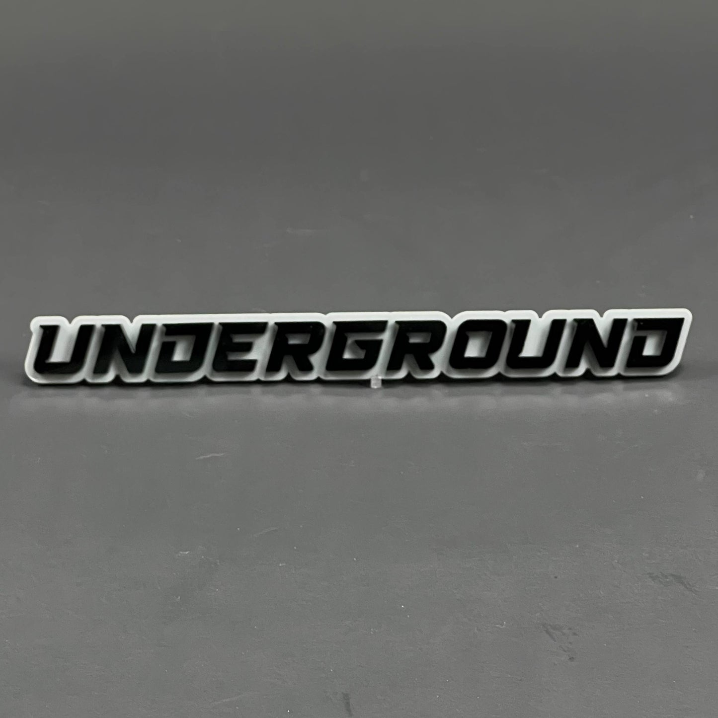 1PC UNDERGROUND 3D Acrylic Badge - Car Truck Emblem Fender Tailgate Trunk Sticker