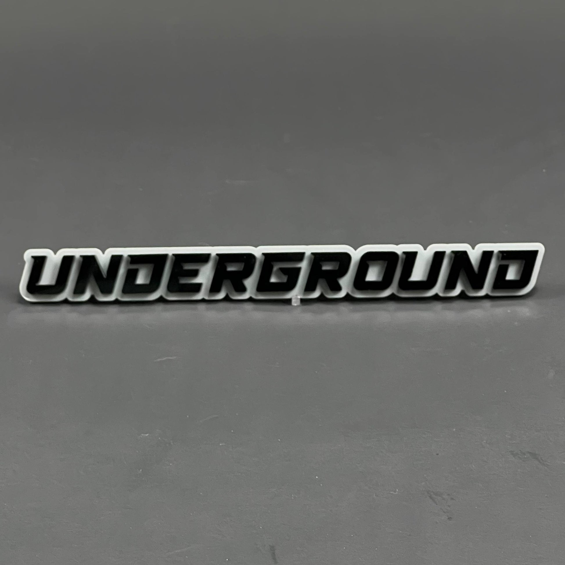 1PC UNDERGROUND 3D Acrylic Badge - Car Truck Emblem Fender Tailgate Trunk Sticker