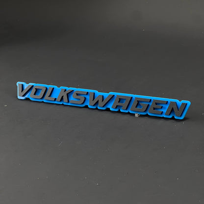 1PC VOLKSWAGEN 3D Acrylic Badge - Car Truck Emblem Fender Tailgate Trunk Sticker