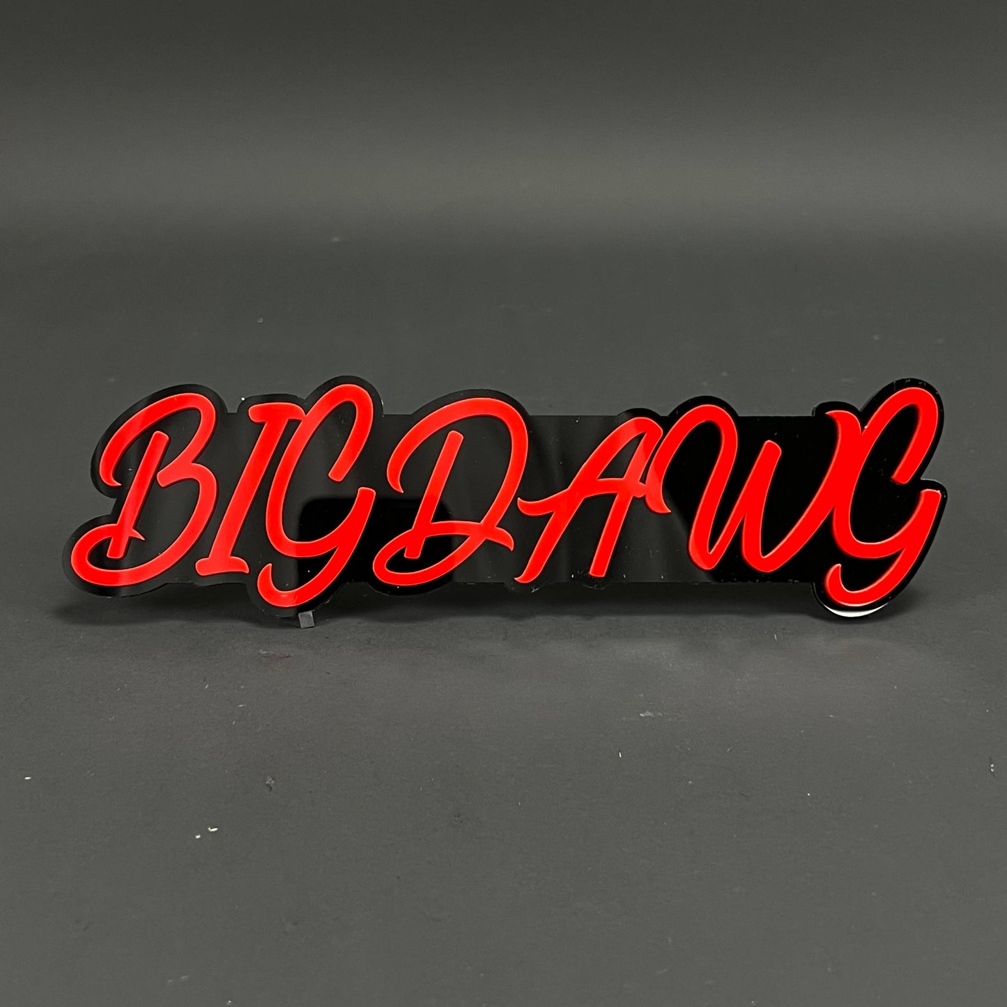 1PC BIGDAWG 3D Acrylic Badge - Car Truck Emblem Fender Tailgate Trunk Sticker