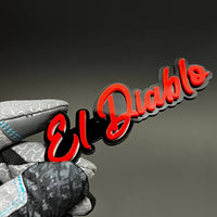 1PC El Diablo 3D Acrylic Badge - Car Truck Emblem Fender Tailgate Trunk Sticker