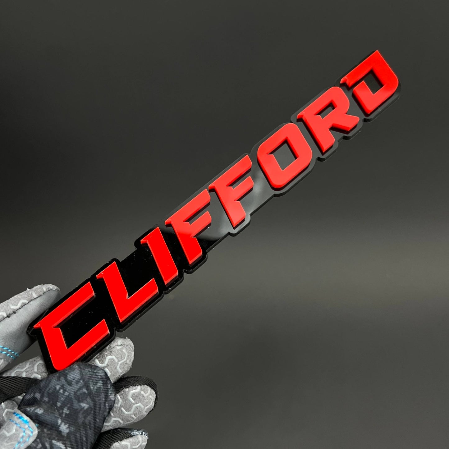 1PC CLIFFORD 3D Acrylic Badge - Car Truck Emblem Fender Tailgate Trunk Sticker