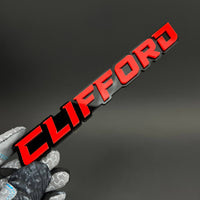 1PC CLIFFORD 3D Acrylic Badge - Car Truck Emblem Fender Tailgate Trunk Sticker