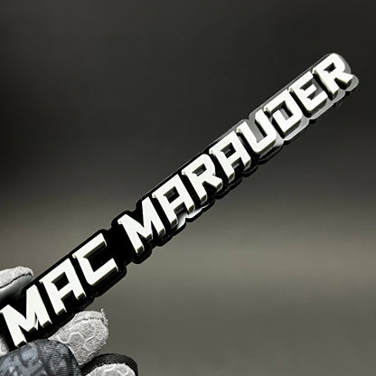 1PC MAC MARAUDER 3D Acrylic Badge - Car Truck Emblem Fender Sticker