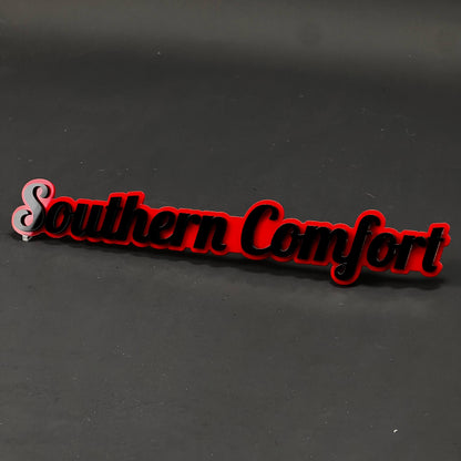 1PC Southern Comfort 3D Acrylic Badge - Car Truck Emblem Fender Sticker