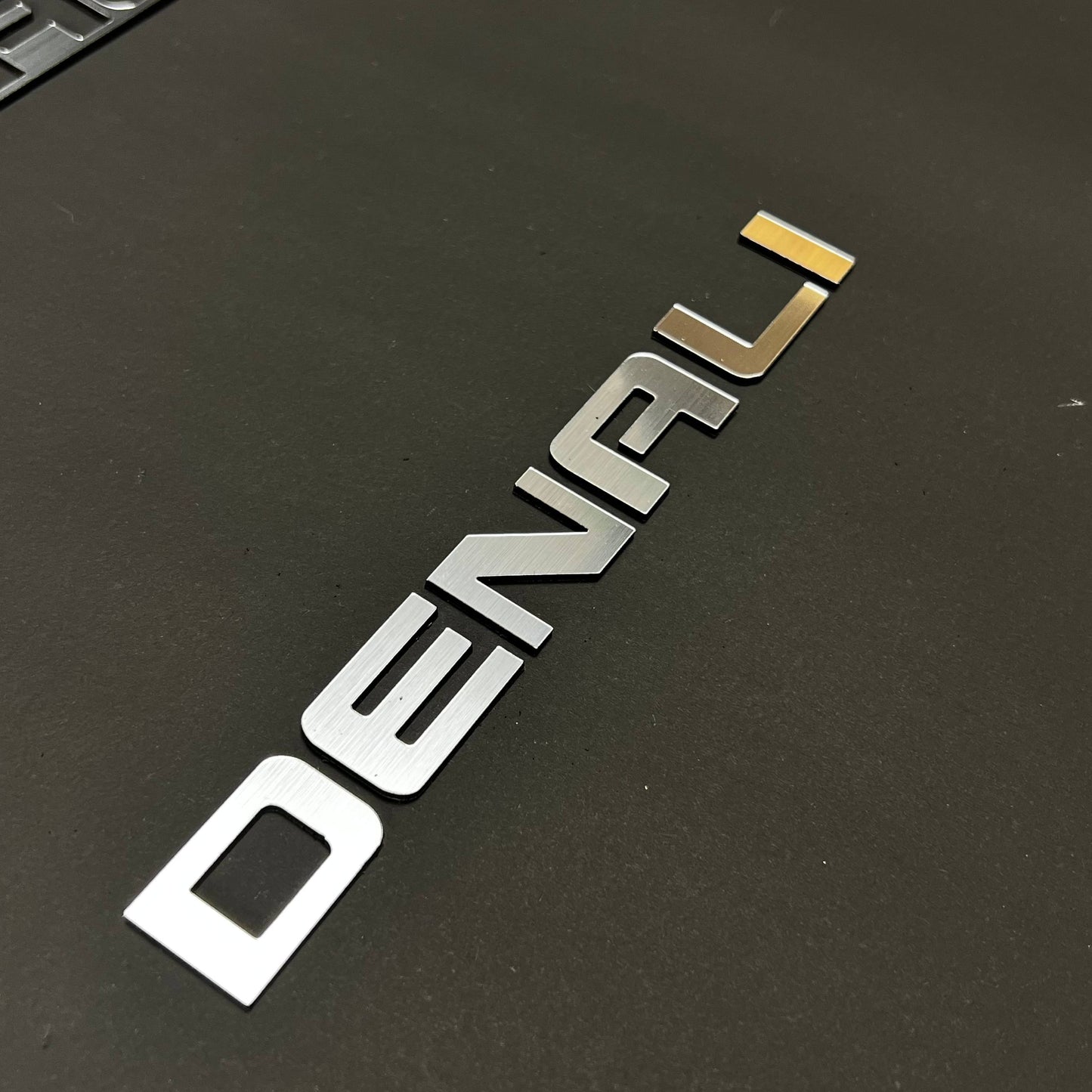 1PC DENALI 3D Acrylic Badge - Car Truck Emblem Fender Tailgate Trunk Sticker