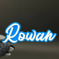 1PC Rowan 3D Acrylic Badge - Car Truck Emblem Fender Tailgate Trunk Sticker